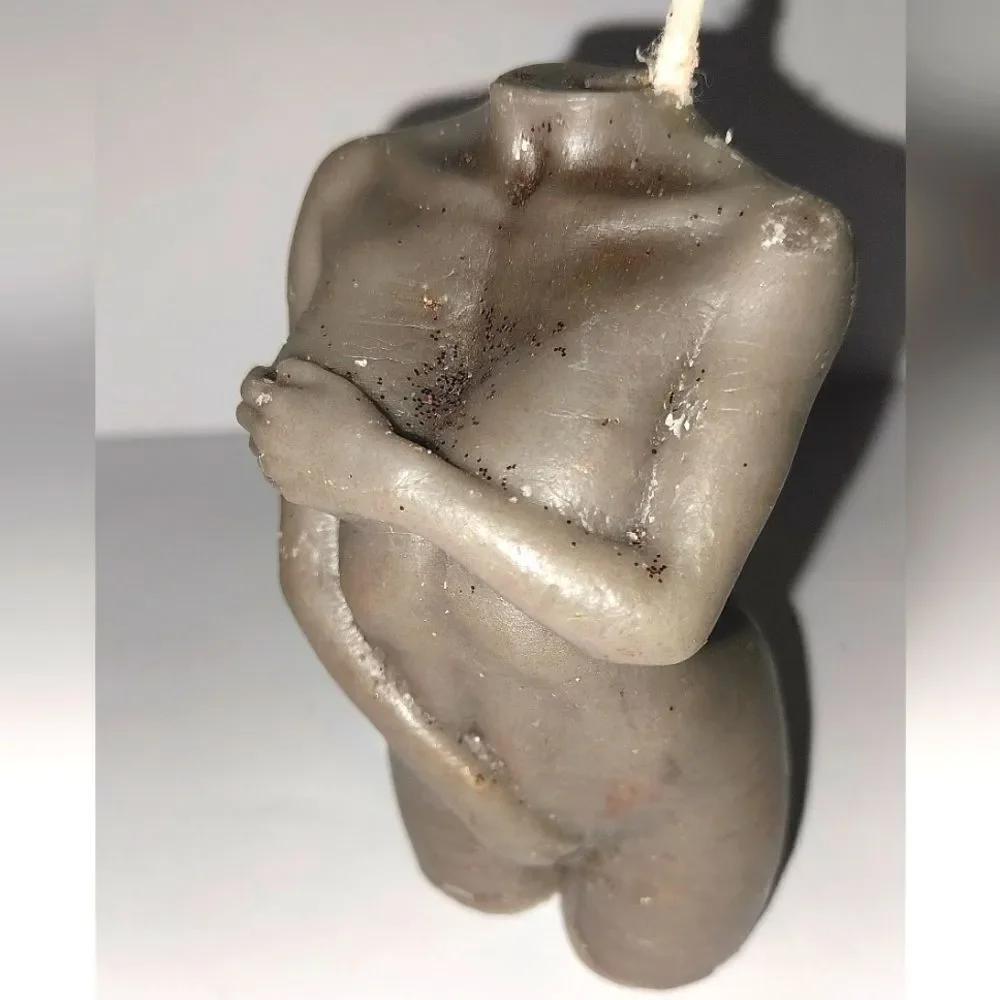 Hand crafted, goddess limited edition  sculpted candle